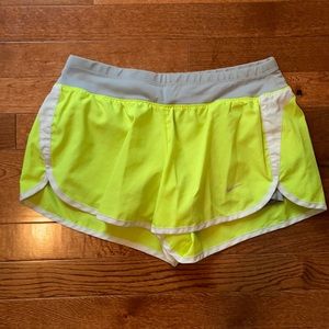 Neon Yellow Nike Shorts